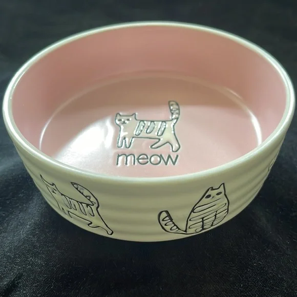 Meow Cat Bowl. Small - Picture 1 of 9